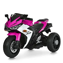 Детский электромотоцикл Bambi M 6329EL-8 Розовый