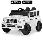 Дитячий електромобіль Mercedes Bambi M 6343EBLR-1 Білий