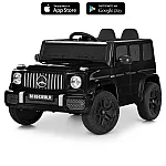 Дитячий електромобіль Mercedes Bambi M 6343EBLR-2 Чорний