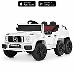 Детский элетромобиль Mercedes Bambi M 6344EBLR-1 Белый