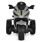 Дитячий електромотоцикл з пультом керування Bambi M 6345ELR-11 Сірий