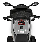 Дитячий електромотоцикл з пультом керування Bambi M 6345ELR-11 Сірий