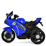 Дитячий електромотоцикл із пультом керування Bambi M 6345ELR-4 Синій
