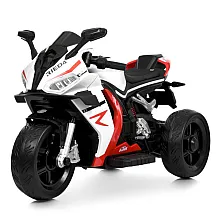 Детский электромотоцикл Bambi M 6348EL-1-3 Бело-красный