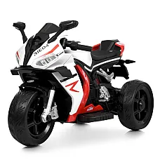Детский электромотоцикл Bambi M 6348EL-1-3 Бело-красный