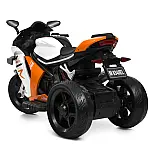 Дитячий електромотоцикл Bambi M 6348EL-1-7 Біло-помаранчевий