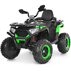 Дитячий квадроцикл з пультом керування Bambi M 6351EBLR-5 Зел