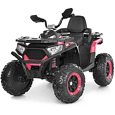 Дитячий квадроцикл з пультом керування Bambi M 6351EBLR-8 Рож