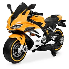 Дитячий електромотоцикл Bambi M 6359EL-6-1 Жовтий