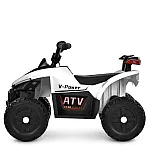 Дитячий квадроцикл Bambi M 6378EL-1 Білий