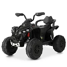 Дитячий квадроцикл з пультом керування Bambi M 6381EBLR-2 Чор