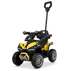 Електромобіль-толокар 3 в 1 Bambi M 6427EBLR-6 Жовтий