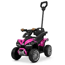 Электромобиль-толокар 3 в 1 Bambi M 6427EBLR-8 Розовый