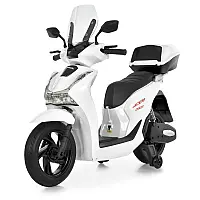 Дитячий електромотоцикл Honda Bambi M 6535EL-1(24V) Білий