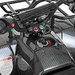Дитячий квадроцикл Prof1 HB-ATV1000AS-19 Карбон