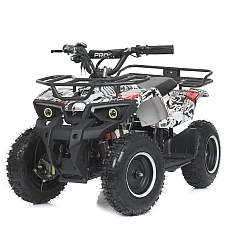 Дитячий квадроцикл Prof1 HB-ATV800AS-2-3 Чорно-біло-червоний