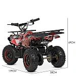 Дитячий квадроцикл Prof1 HB-ATV800AS-3 Червоний