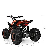 Детский квадроцикл Prof1 HB-EATV1000Q2-7(MP3) Оранжевый