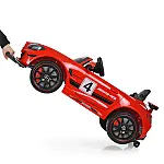 Дитячий електромобіль з пультом керування Mercedes GT4 AMG Bambi M 4050EBLR-3 Червоний