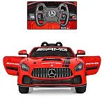 Дитячий електромобіль з пультом керування Mercedes GT4 AMG Bambi M 4050EBLR-3 Червоний