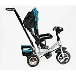 Трехколесный велосипед Best Trike 6588 39-008 Бирюзовый с серым