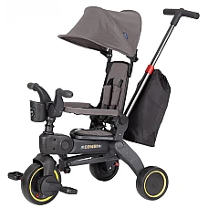 Триколісний велосипед Baby Tilly Flash Combi T-392 Grey