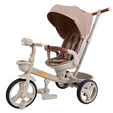 Трехколесный велосипед Baby Tilly Flash T-3812 Dark Beige