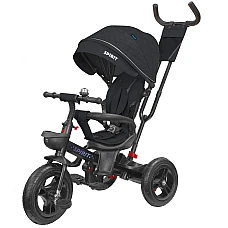 Трехколесный велосипед Baby Tilly Spirit T-3811 Black