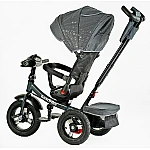 Триколісний велосипед Best Trike 6088 F - 980-66 Сірий із зірками