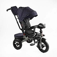 Триколісний велосипед Best Trike 6088 F - 702-15 Сірий з сині