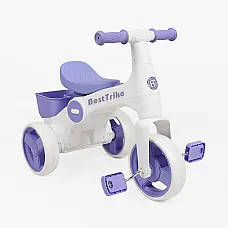 Триколісний велосипед Best Trike BR-07244 Фіолетовий