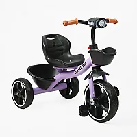 Триколісний велосипед із фарою Best Trike BS-28-474 Фіолетови