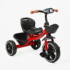 Триколісний велосипед із фарою Best Trike BS-40-855 Червоний