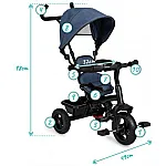Трехколесный велосипед QKids Mila Navy blue