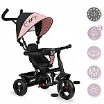 Триколісний велосипед MoMi Iris Pink