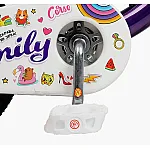Детский двухколесный велосипед Corso Emily 12 ML-62588 Фиолетовый