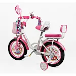 Детский двухколесный велосипед Corso Emily 14 ML-13065 Белый
