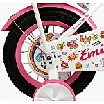 Детский двухколесный велосипед Corso Emily 14 ML-13065 Белый