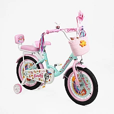 Дитячий двоколісний велосипед Corso Emily 16 ML-43369 Бірюзов