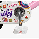 Дитячий двоколісний велосипед Corso Emily 16 ML-76369 Рожевий