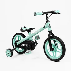Велосипед-беговел 2 в 1 Corso Kiddo 12 74492 Голубой