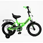 Дитячий двоколісний велосипед Corso MAXIS 14 MX-19800 Зелений