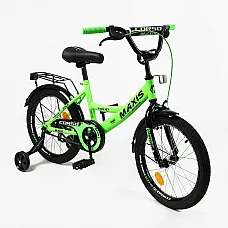 Дитячий двоколісний велосипед Corso MAXIS 18 MX-71841 Зелений