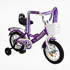 Детский двухколесный велосипед Corso MAXIS CL-12170 Фиолетовы