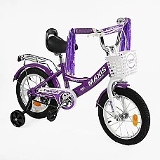 Детский двухколесный велосипед Corso MAXIS CL-14560 Фиолетовы