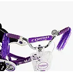 Дитячий двоколісний велосипед Corso MAXIS CL-14560 Фіолетовий