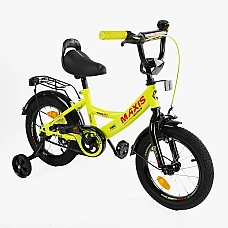 Детский двухколесный велосипед Corso MAXIS CL-14663 Желтый
