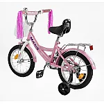 Детский двухколесный велосипед Corso MAXIS CL-14030 Светло-розовый