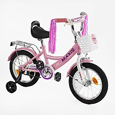 Детский двухколесный велосипед Corso MAXIS CL-14030 Светло-ро