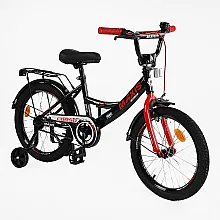 Дитячий двоколісний велосипед Corso MAXIS CL-18639 Чорний з ч
